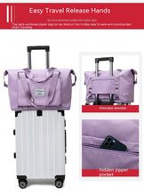 Large Capacity Short Trip Dry Wet Separation Fitness Swimming Hand Luggage Foldable Bag